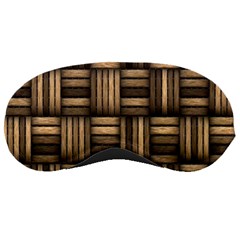 Brown Weaving Texture, Macro, Brown Wickerwork Sleep Mask by nateshop