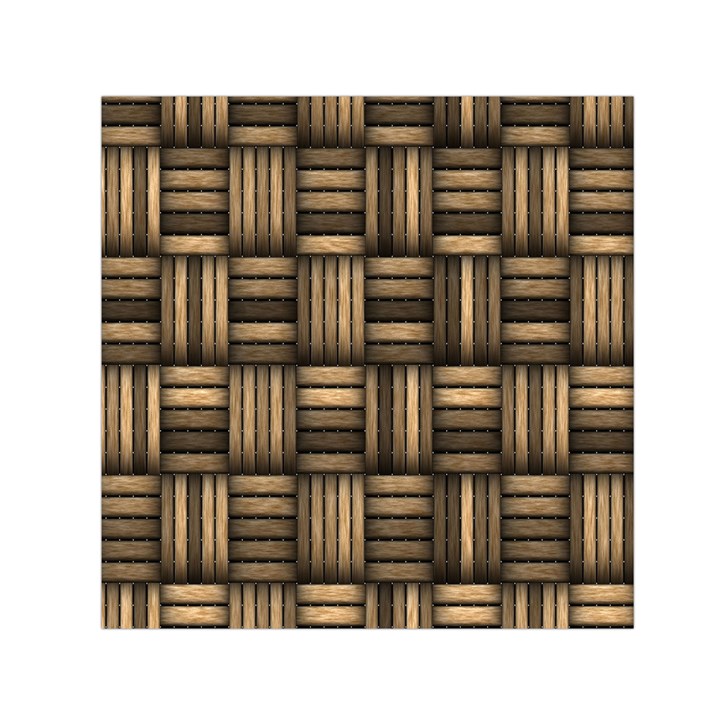 Brown Weaving Texture, Macro, Brown Wickerwork Square Satin Scarf (30  x 30 )