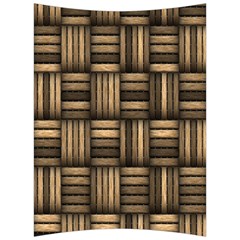 Brown Weaving Texture, Macro, Brown Wickerwork Back Support Cushion by nateshop