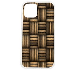 Brown Weaving Texture, Macro, Brown Wickerwork Iphone 12 Pro Max Tpu Uv Print Case by nateshop