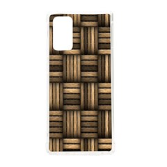 Brown Weaving Texture, Macro, Brown Wickerwork Samsung Galaxy Note 20 Tpu Uv Case by nateshop