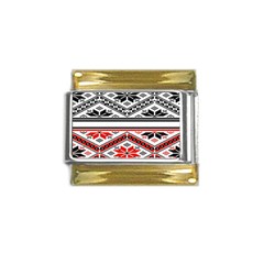 Bulgarian Gold Trim Italian Charm (9mm) by nateshop