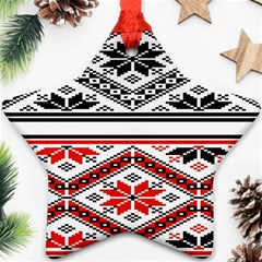 Bulgarian Star Ornament (two Sides) by nateshop