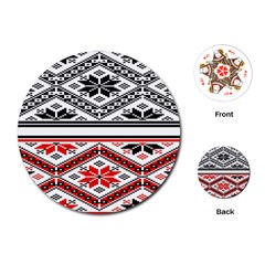 Bulgarian Playing Cards Single Design (round) by nateshop