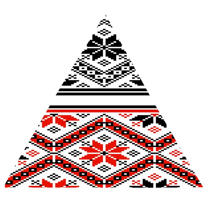 Bulgarian Wooden Puzzle Triangle