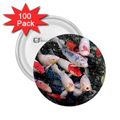 Koi Fish Nature 2 25  Buttons (100 Pack)  by Ndabl3x