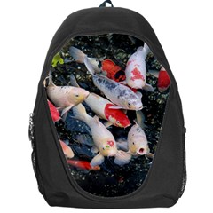 Koi Fish Nature Backpack Bag by Ndabl3x