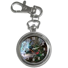 Peacock Art Painting Key Chain Watches by Ndabl3x