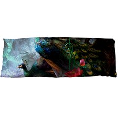 Peacock Art Painting Body Pillow Case (dakimakura) by Ndabl3x