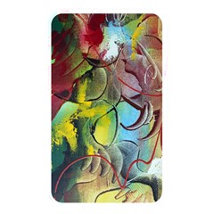 Detail Of A Bright Abstract Painted Art Background Texture Colors Memory Card Reader (rectangular) by Ndabl3x