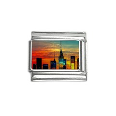 New York City Skyline Usa Italian Charm (9mm) by Ndabl3x