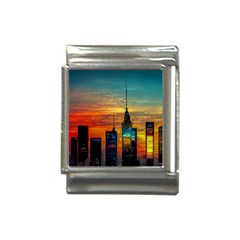 New York City Skyline Usa Italian Charm (13mm) by Ndabl3x