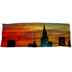 New York City Skyline Usa Body Pillow Case (dakimakura) by Ndabl3x