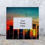 New York City Skyline Usa White Box Photo Frame 4  x 6  Front