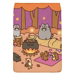 Pusheen Cute Fall The Cat Removable Flap Cover (s) by Ndabl3x