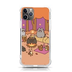 Pusheen Cute Fall The Cat Iphone 11 Pro 5 8 Inch Tpu Uv Print Case by Ndabl3x