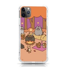 Pusheen Cute Fall The Cat Iphone 11 Pro Max 6 5 Inch Tpu Uv Print Case by Ndabl3x