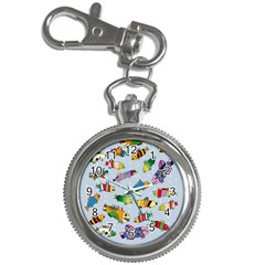 Fish Ocean Sea Water Diving Blue Key Chain Watches by Ndabl3x