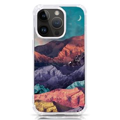 Adventure Psychedelic Mountain Iphone 14 Pro Tpu Uv Print Case