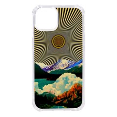 Surreal Art Psychadelic Mountain Iphone 14 Tpu Uv Print Case