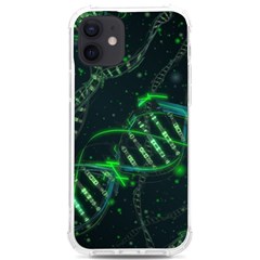 Green And Black Abstract Digital Art Iphone 12/12 Pro Tpu Uv Print Case by Bedest