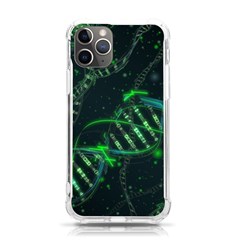 Green And Black Abstract Digital Art Iphone 11 Pro 5 8 Inch Tpu Uv Print Case by Bedest