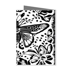 Moth Mini Greeting Cards (pkg Of 8)