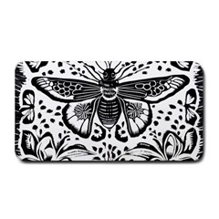 Moth Medium Bar Mat by Valentinaart