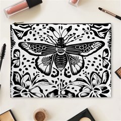 Moth Cosmetic Bag (xl) by Valentinaart