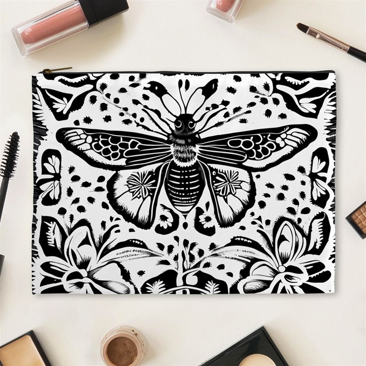 Moth Cosmetic Bag (XL)