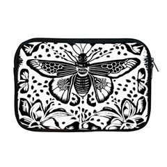 Moth Apple Macbook Pro 17  Zipper Case by Valentinaart