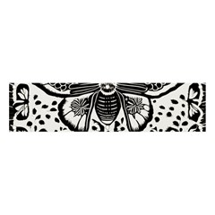 Moth Banner And Sign 4  X 1  by Valentinaart