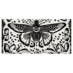 Moth Banner And Sign 8  X 4  by Valentinaart