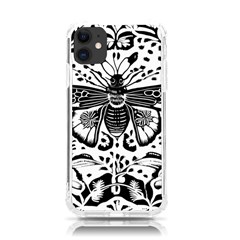 Moth Iphone 11 Tpu Uv Print Case by Valentinaart