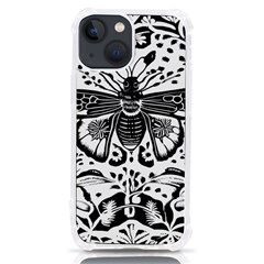 Moth Iphone 13 Mini Tpu Uv Print Case by Valentinaart