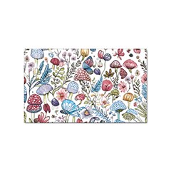 Mushroom Pattern Sticker Rectangular (10 Pack) by Valentinaart