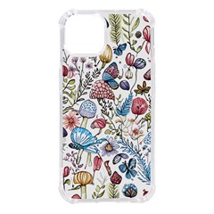 Mushroom Pattern Iphone 14 Tpu Uv Print Case