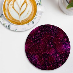 Retro-02 Uv Print Round Tile Coaster by nateshop