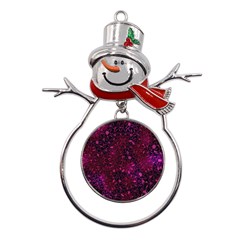 Retro-02 Metal Snowman Ornament by nateshop