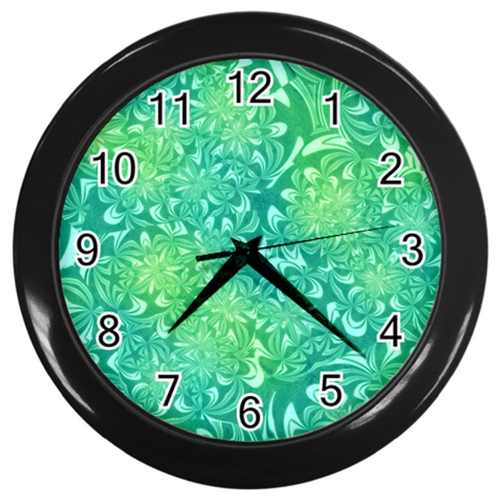 Retro-03 Wall Clock (Black)