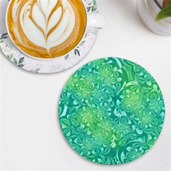 Retro-03 Uv Print Round Tile Coaster by nateshop