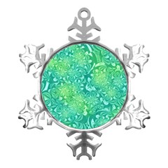 Retro-03 Metal Small Snowflake Ornament