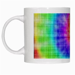 Watercolor-batik White Mug by nateshop