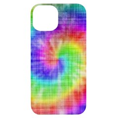 Watercolor-batik Iphone 14 Black Uv Print Case by nateshop