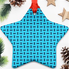 Pattern-123 Ornament (star) by nateshop