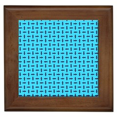 Pattern-123 Framed Tile by nateshop