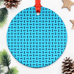 Pattern-123 Ornament (round) by nateshop