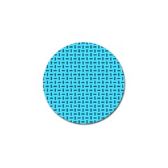 Pattern-123 Golf Ball Marker