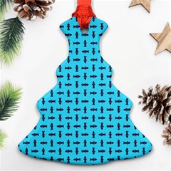 Pattern-123 Christmas Tree Ornament (two Sides) by nateshop