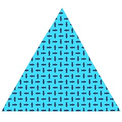 Pattern-123 Wooden Puzzle Triangle by nateshop